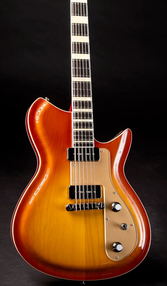 Eastwood Guitars Rivolta Combinata Autunno Burst